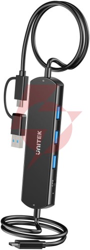 Unitek kvm hub 10 gbps – przełączanie między 2 hostami, 3×usb-a
