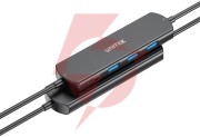 Unitek kvm hub 10 gbps – przełączanie między 2 hostami, 3×usb-a