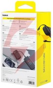Powerbank baseus qpow 2 10000mah 30w z 2 wbudowanymi kablami usb-c - czarny