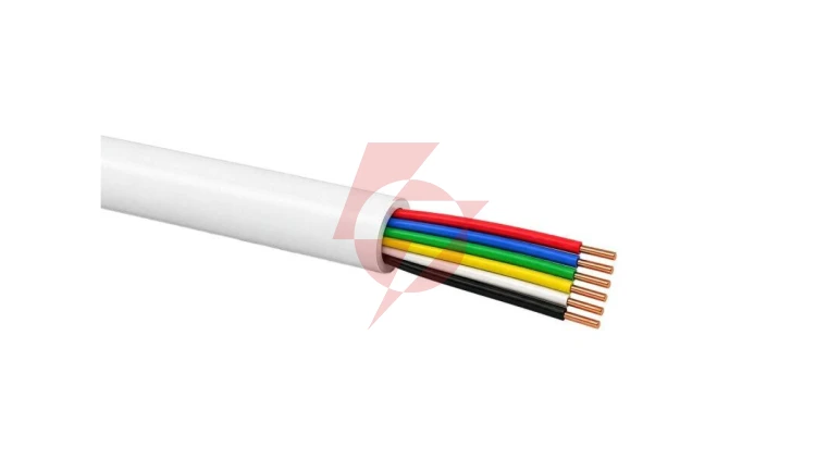 Przewód telekomunikacyjny alarmowy, domofonowy YTDY 6x0.5 LSOH B2ca 500m biały Q-LANTEC /500m/