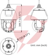 Kamera ip hikvision ds-2de5425iwg1-e