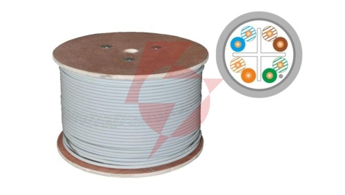 Kabel teleinformatyczny F/UTP kat.6 PVC Eca Q-LANTEC /305m/