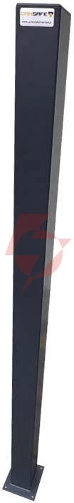 Słupek montażowy camsafe 100x100 do kamer lpr cs-lpr2x 2m