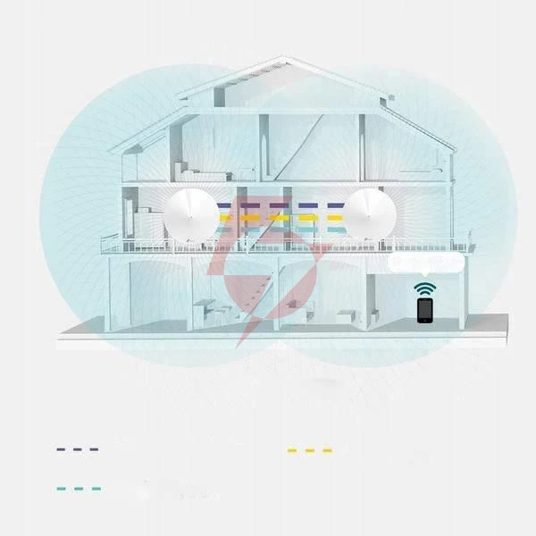 Domowy system wi-fi mesh tp-link deco m9 plus (3-pack)