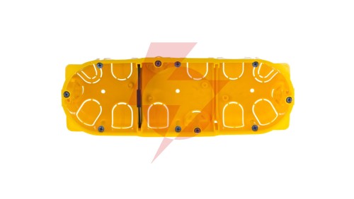 Puszka podtynkowa potrójna regips 213mm 60x40mm GL.40 080043