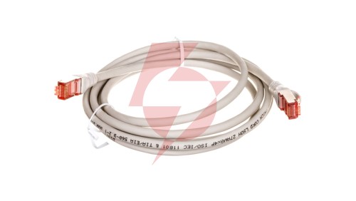 Kabel krosowy (Patch Cord) S/FTP kat.6 szary 2m DK-1644-020