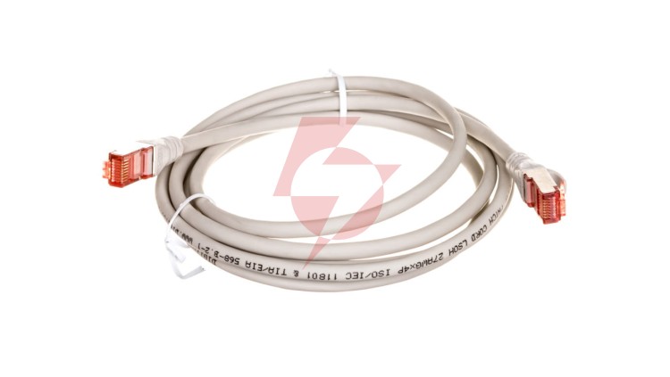Kabel krosowy (Patch Cord) S/FTP kat.6 szary 2m DK-1644-020