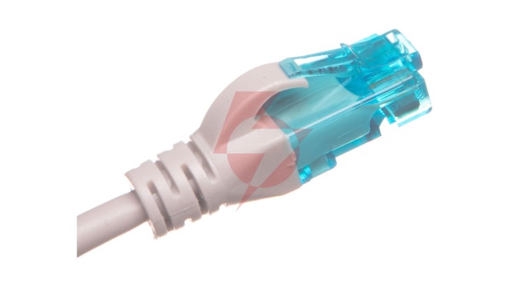 Kabel krosowy (Patch Cord) U/UTP kat.5e szary 3m DK-1512-030