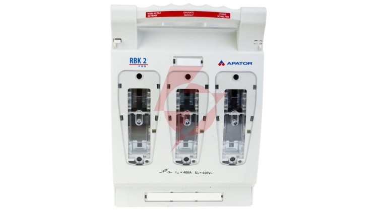 Rozłącznik izolacyjny bezpiecznikowy 400A RBK 2 pro-V /zacisk V-klema 50-240mm2/ 63-811685-071