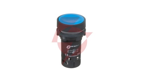 Przycisk sterowniczy 22mm niebieski z samopowrotem 1Z 1R XB7NA65