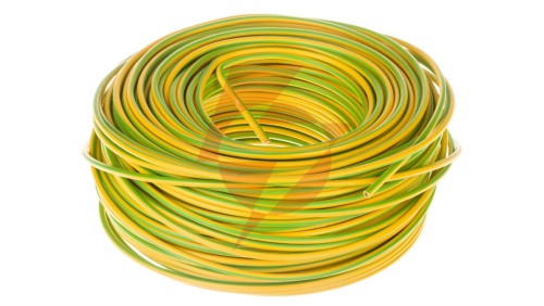 Przewód instalacyjny H07V-K (LgY) 4 żółto-zielony /100m/