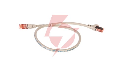 Kabel krosowy (Patch Cord) S/FTP kat.6 szary 0,5m DK-1644-005