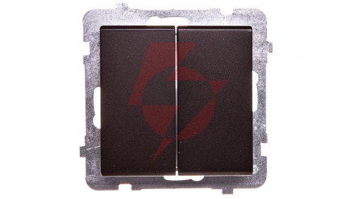 SONATA Łącznik świecznikowy czekoladowy metalik ŁP-2R/m/40