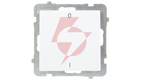 AS Łącznik podwójny biały ŁP-11G/m/00