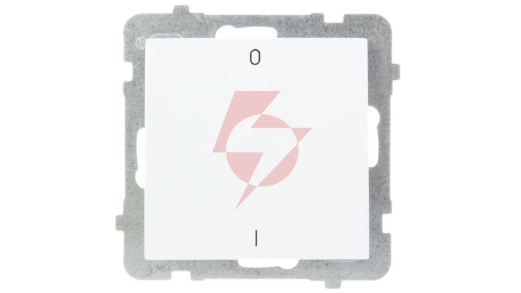 AS Łącznik podwójny biały ŁP-11G/m/00
