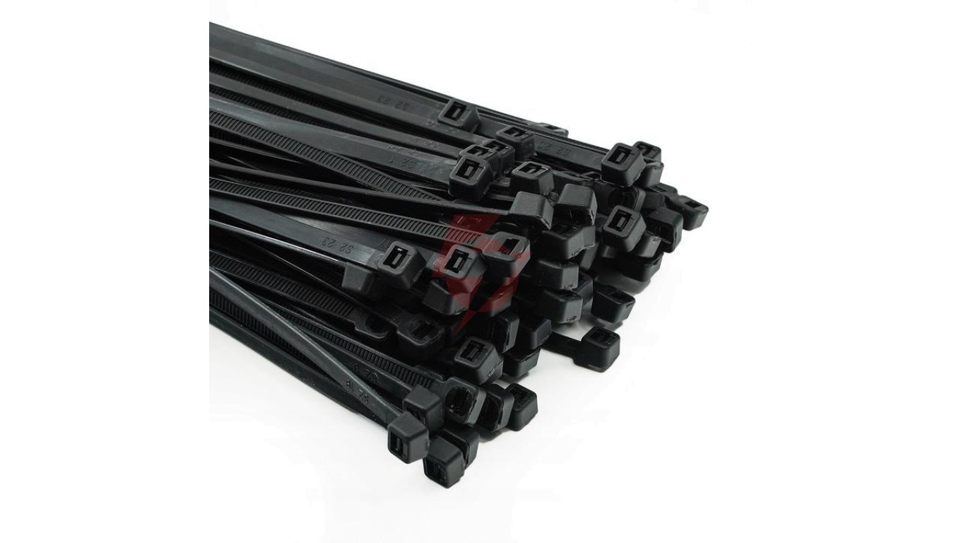 Opaska kablowa czarna OPK_9,0-780-UVC/25 /25szt./