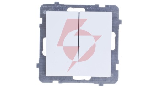 AS Łącznik świecznikowy biały ŁP-2G/m/00