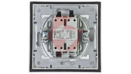 Łącznik Asfora schodowy IP44 biały z ramką EPH0400421