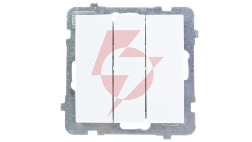 AS Łącznik potrójny biały ŁP-13G/m/00