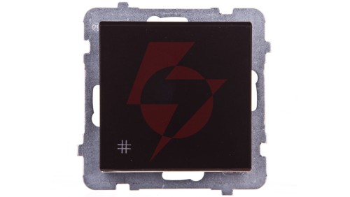 SONATA Łącznik krzyżowy czekoladowy metalik ŁP-4R/m/40