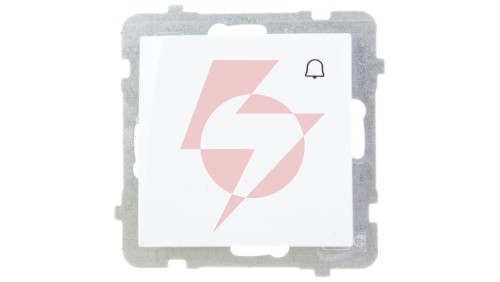 AS Przycisk /dzwonek/ biały ŁP-6G/m/00