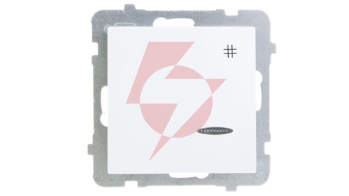 AS Łącznik krzyżowy z podświetleniem biały ŁP-4GS/m/00