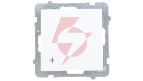 AS Łącznik krzyżowy biały ŁP-4G/m/00
