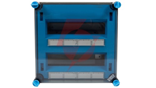 Skrzynka modułowa Mi, IP 65, wlk.2 - 2x12 modułów, z zaciskami Fixconnect Mi 1224 2000604