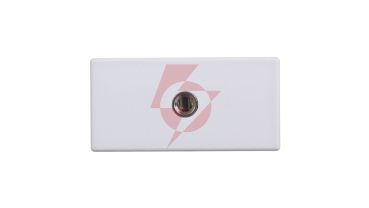 Simon Connect Gniazdo K45/2 audio żeńskie 3,5mm stereo mini-jack czysta biel K123B/9