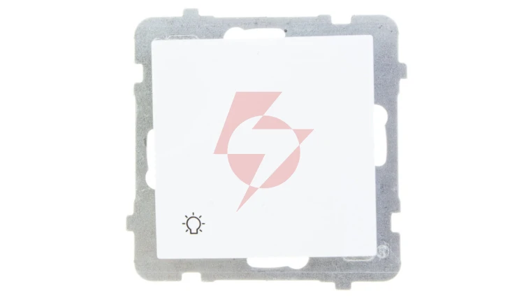 AS Przycisk /światło/ biały ŁP-5G/m/00