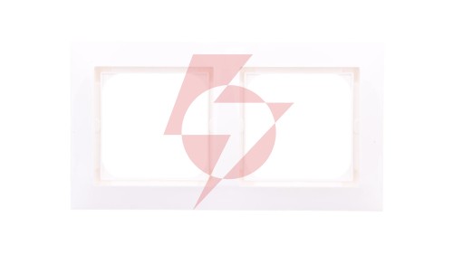 IMPRESJA Ramka podwójna ecru R-2Y/27