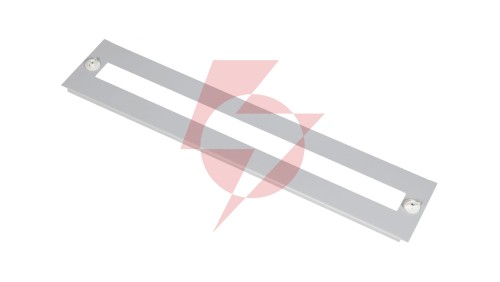 Osłona metalowa z wycięciem dla aparatury modułowej 800x150mm BPZ-FP-800/150-45 286690