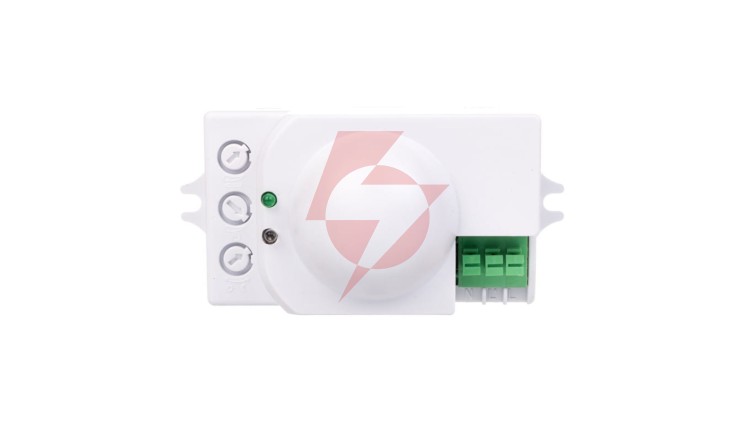 Czujnik ruchu ROLF JQ-L MW 1200W IP20 podtynkowy zasięg do 8m 360 2–2000 lx biały 08820