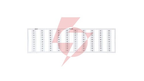 Oznaczniki WMB 2x 1-50 793-5566 /5szt./