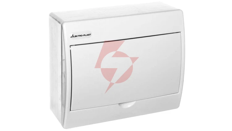 Rozdzielnica modułowa 1x8 natynkowa IP40 RN-8/B Fala (N+PE) 7.12