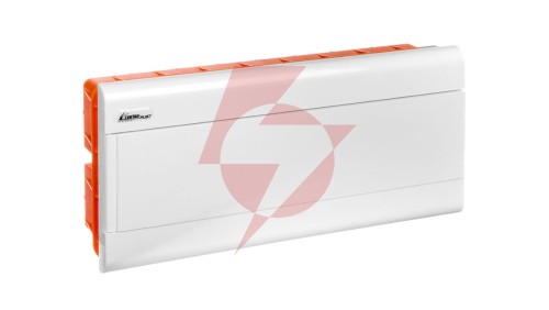 Rozdzielnica modułowa 1x18 podtynkowa IP40 SRp-18/B (N+PE) 2.14