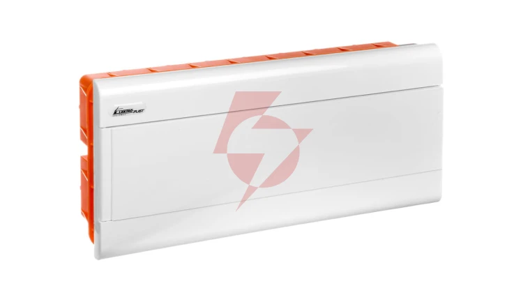 Rozdzielnica modułowa 1x18 podtynkowa IP40 SRp-18/B (N+PE) 2.14