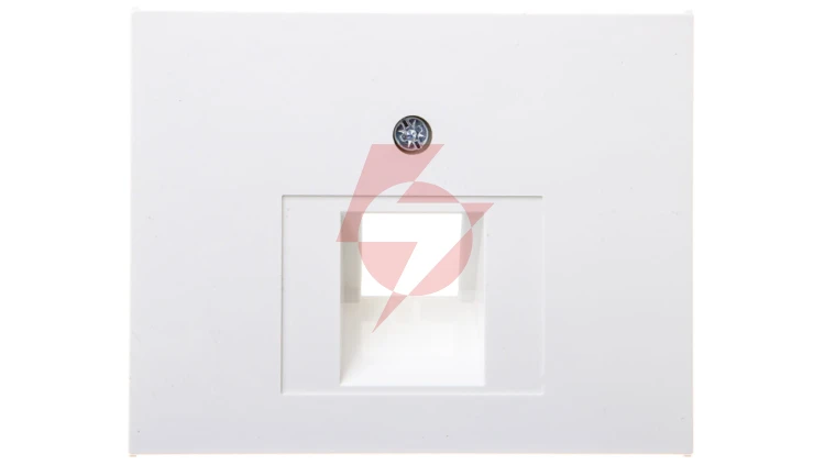 K.1 Element centralny do gniazda UAE RJ11 RJ12 RJ45 kat.3, 5e, 6 45st śnieżnobiały 14077009