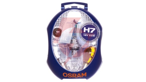 Zestaw żarówek samochodowych CLKM-H7 4050300876375