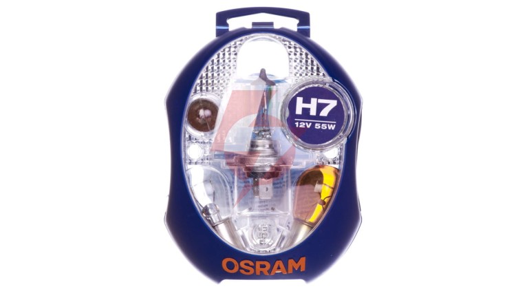 Zestaw żarówek samochodowych CLKM-H7 4050300876375