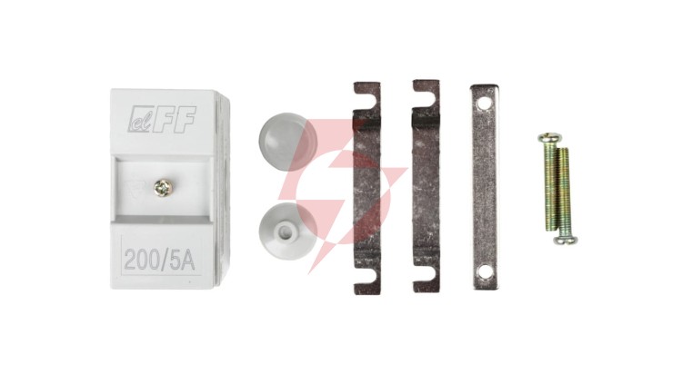 Przekładnik prądowy na kabel i szynę fi22+30/25/20x10mm TI-200-5