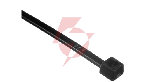 Opaska kablowa 2,5mm 120mm czarna UV 120/2,5 OZC 25-120 25.102 /100szt./