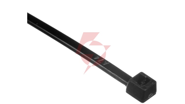 Opaska kablowa 2,5mm 120mm czarna UV 120/2,5 OZC 25-120 25.102 /100szt./