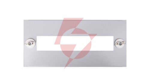 Osłona metalowa z wycięciem dla aparatury modułowej 400x150mm BPZ-FP-400/150-45 286678