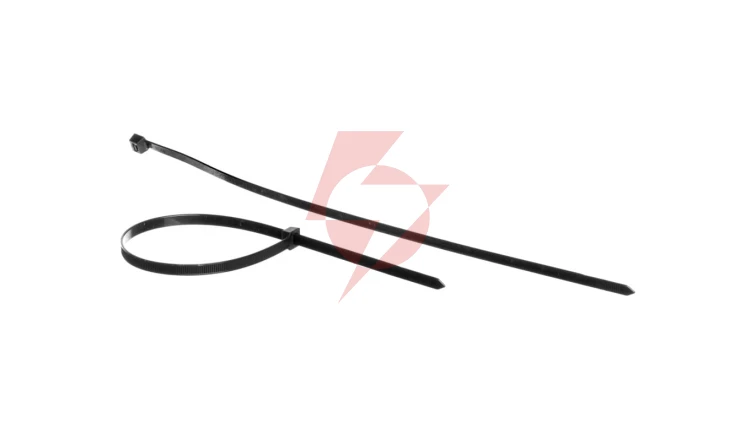 Opaska kablowa 7,5mm 380mm czarna UV 380/7,5 OZC 75-380 25.140 /50szt./