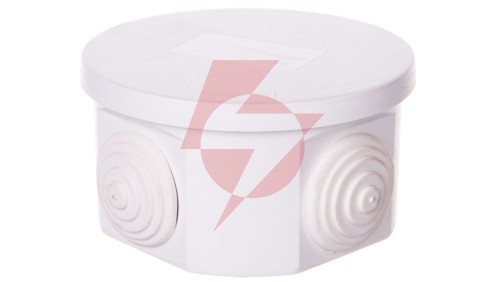 Puszka n/t hermetyczna pusta 65x35mm IP44 biała PO-65B 31.4