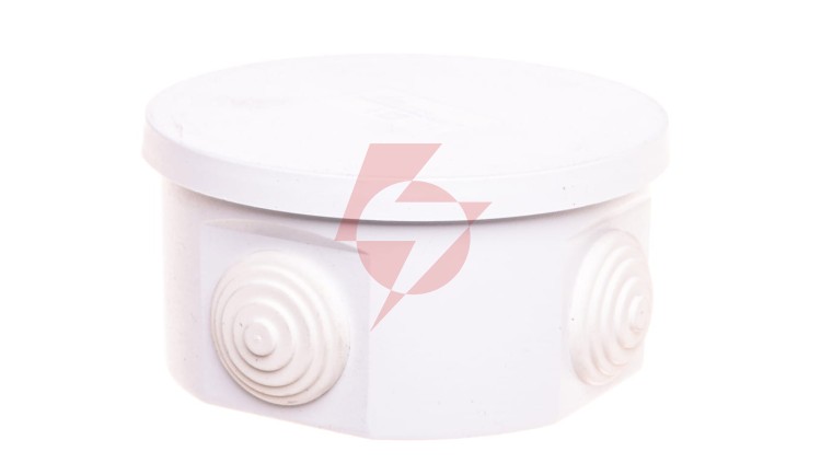 Puszka n/t hermetyczna pusta 80x40mm IP44 biała PO-80B 31.5
