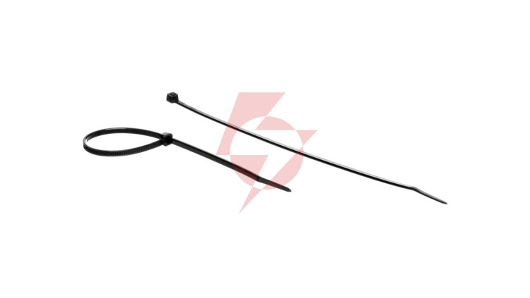 Opaska kablowa 2,5mm 140mm czarna UV 140/2,5 OZC 25-140 25.103 /100szt./