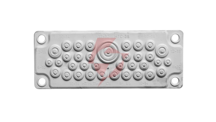 Przepust membranowy szary P-MB35 34.735