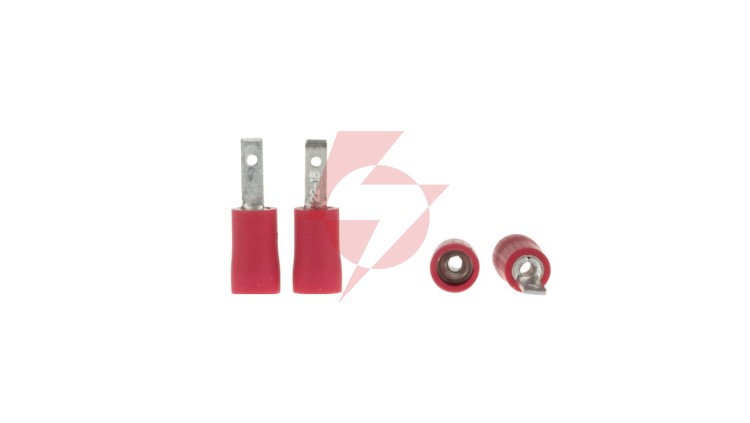 Wsuwka izolowana WI 2,8-1/0,8 PCV E10KN-03020102001 /100szt./